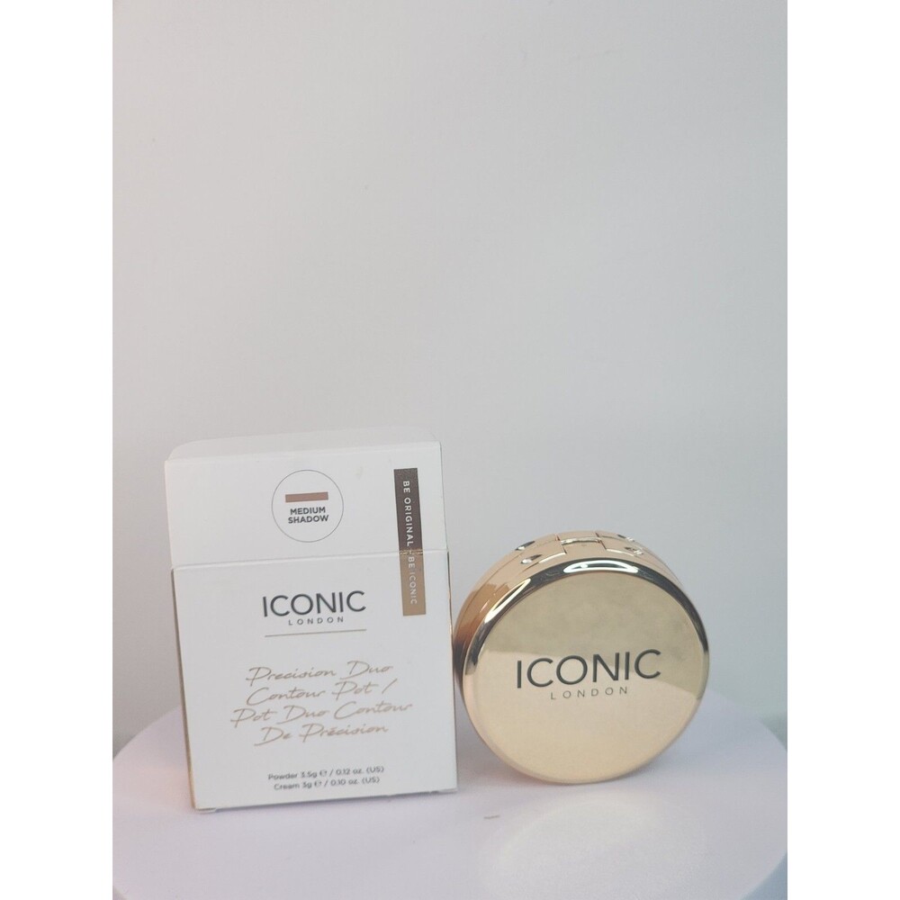 Iconic London Precision Duo Contour Pot • Medium Shadow Powder & Cream in One